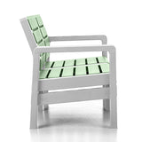 Sofá Rimax Barú Verde Salvia 131.4x74.6cm de Dos Puestos con Apoya Brazos - SOFAS Y POLTRONAS | Bylmo