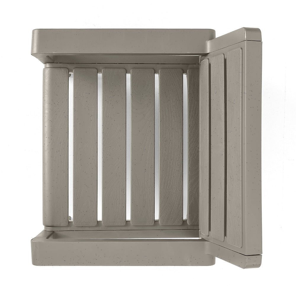 Sillón Rimax Barú Gris Cemento 74.6x74.6cm de Un Puesto con Apoya Brazos - SOFAS Y POLTRONAS | Bylmo