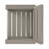 Sillón Rimax Barú Gris Cemento 74.6x74.6cm de Un Puesto con Apoya Brazos - SOFAS Y POLTRONAS | Bylmo