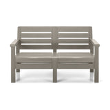 Sofá Rimax Barú Gris Cemento 131.4x74.6cm de Dos Puestos con Apoya Brazos - SOFAS Y POLTRONAS | Bylmo