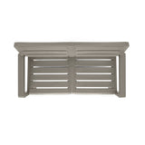 Sofá Rimax Barú Gris Cemento 131.4x74.6cm de Dos Puestos con Apoya Brazos - SOFAS Y POLTRONAS | Bylmo