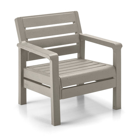 Sala Rimax Barú Gris Cemento 131.4x74.6cm de Cuatro Puestos con Apoya Brazos - SOFAS Y POLTRONAS | Bylmo