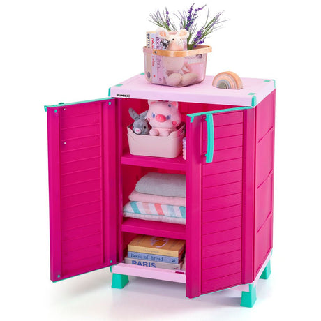 Cajonera Infantil Rimax Glam Morado 65x101cm de Tres Hileras sin Cajones - CAJONERAS Y COMODAS | Bylmo