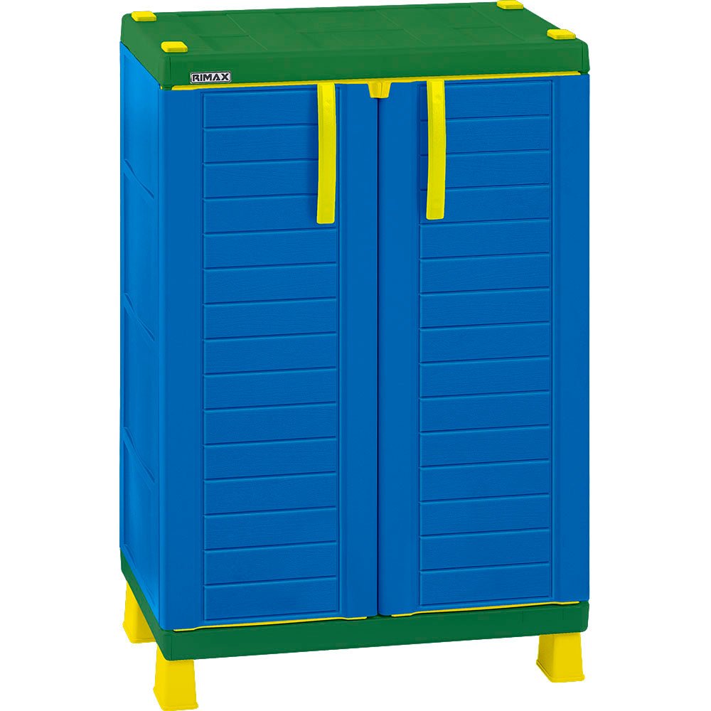 Cajonera Infantil Rimax Aventura Azul 65x101cm de Tres Hileras sin Cajones - CAJONERAS Y COMODAS | Bylmo