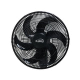 Ventilador de Pared Kalley Negro 49.5x52cm de 3 Velocidades con Temporizador - VENTILADORES | Bylmo