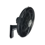 Ventilador de Pared Kalley Negro 49.5x52cm de 3 Velocidades con Temporizador - VENTILADORES | Bylmo