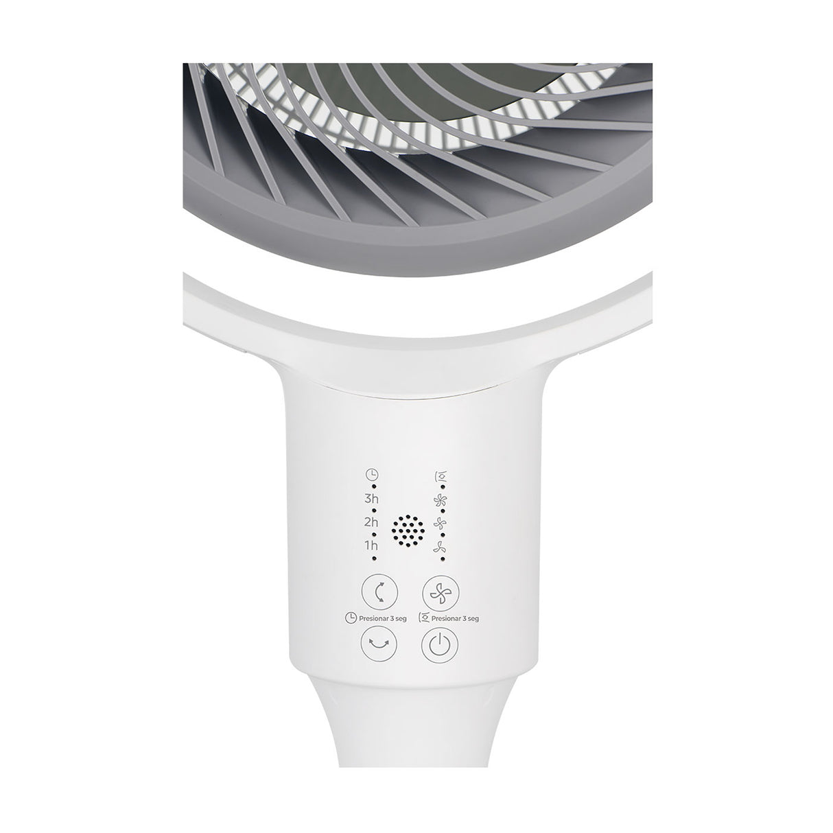 Ventilador de Mesa Kalley Blanco 34x59cm de 3 Velocidades con Temporizador - VENTILADORES | Bylmo