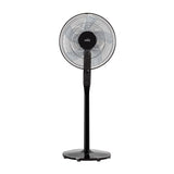 Ventilador de Piso Kalley Negro 45x69.5cm de 12 Velocidades con Temporizador - VENTILADORES | Bylmo