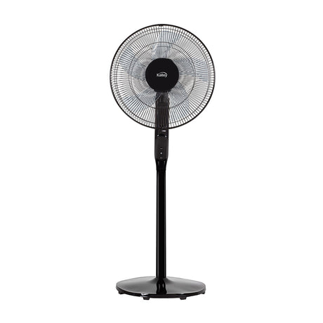 Ventilador de Piso Kalley Negro 45x69.5cm de 12 Velocidades con Temporizador - VENTILADORES | Bylmo