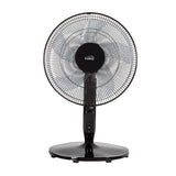 Ventilador de Piso Kalley Negro 45x69.5cm de 12 Velocidades con Temporizador - VENTILADORES | Bylmo