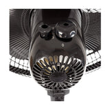 Ventilador de Piso Kalley Negro 42x94cm de 3 Velocidades y con Oscilación - VENTILADORES | Bylmo