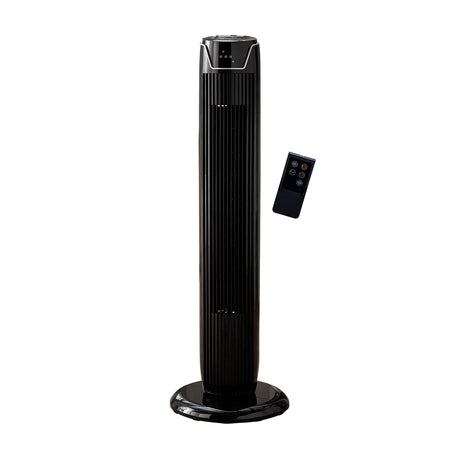 Ventilador de Torre Kalley Negro 30x91.8cm de 3 Velocidades con Temporizador - VENTILADORES | Bylmo