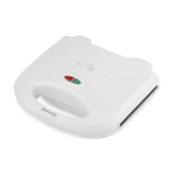 Sanduchera Kalley Blanco 22.5x7.8cm con Dos Puestos de Cocción - SANDUCHERAS Y WAFLERAS | Bylmo