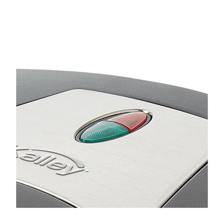 Sanduchera Kalley Negro y Gris 25.2x10.9cm con Dos Puestos de Cocción - SANDUCHERAS Y WAFLERAS | Bylmo