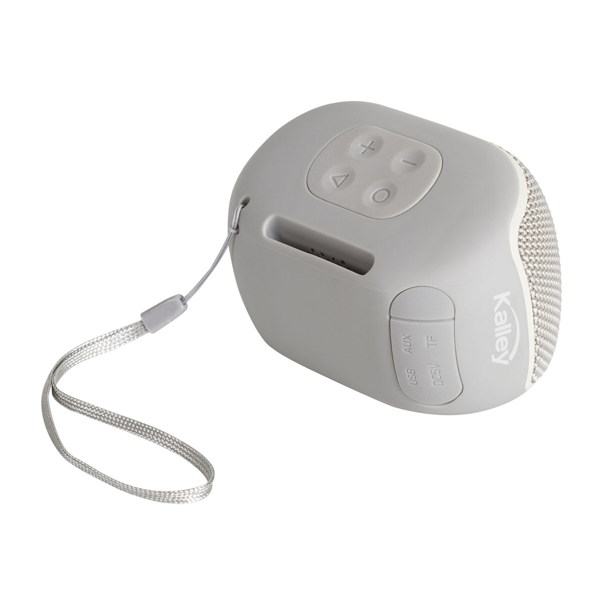 Parlante Kalley Gris 9.62x6.78cm Portátil con Conexión Bluetooth - PARLANTES | Bylmo