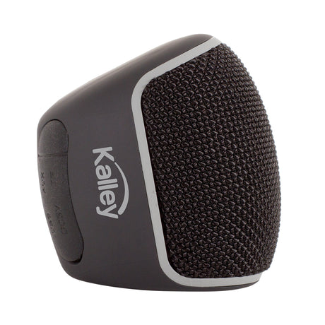 Parlante Kalley Negro 9.62x6.78cm Portátil con Conexión Bluetooth - PARLANTES | Bylmo