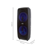 Parlante Kalley Negro 24.4x57.5cm con Conexión Bluetooth