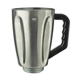 Licuadora Kalley Gris y Negro 18.8x39.7cm de Cuatro Aspas para 1.5 Litros y Dos Velocidades
