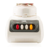 Licuadora Kalley Blanco 16x36cm de Cuatro Aspas para 1.5 Litros y Dos Velocidades - LICUADORAS Y PROCESADORES | Bylmo