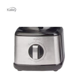 Licuadora Kalley Negro y Gris 22.5x38.7cm de Cuatro Aspas para 1.5 Litros y Cinco Velocidades - LICUADORAS Y PROCESADORES | Bylmo