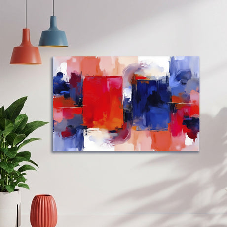 Cuadro decorativo Lienzo Abstracto y Minimalista 60x93cm - CUADROS | Bylmo