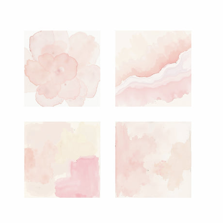 Cuadro decorativo Lienzo Minimalista en Acuarelas 34x34cm - CUADROS | Bylmo