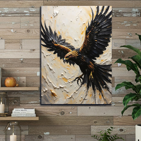 Cuadro decorativo Lienzo Ave de Fuego 43x60cm - CUADROS | Bylmo