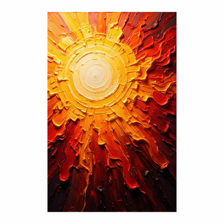 Cuadro decorativo Lienzo La Fuerza del Sol 60x93cm - CUADROS | Bylmo