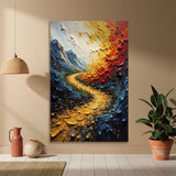 Cuadro decorativo Lienzo Fotografía de un Camino Diferente 60x93cm - CUADROS | Bylmo