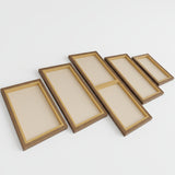 Cuadro decorativo en 5 Piezas Lienzo Fuerza Animal 134x72cm - CUADROS | Bylmo