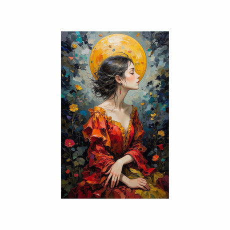 Cuadro decorativo Lienzo Luz de Mujer 60x93cm - CUADROS | Bylmo