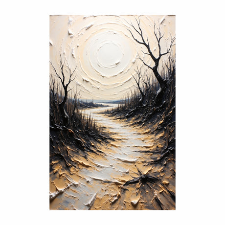 Cuadro decorativo Lienzo Camino del Guerrero 60x93cm - CUADROS | Bylmo