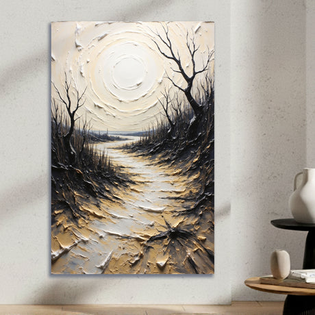 Cuadro decorativo Lienzo Camino del Guerrero 60x93cm - CUADROS | Bylmo