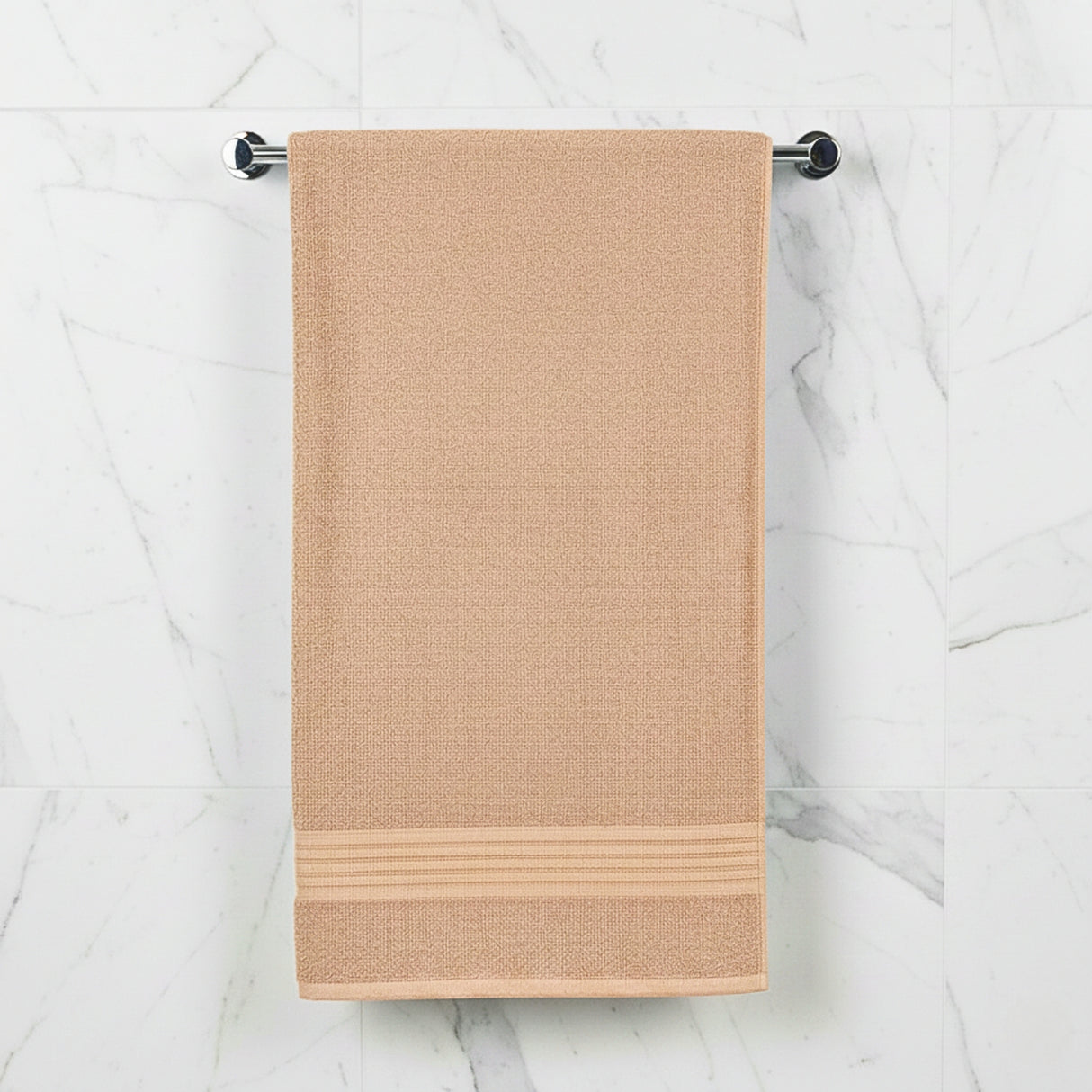 Toalla de Cuerpo Marron Claro 70x140cm Fondo Entero Muy Suave - TOALLAS | Bylmo