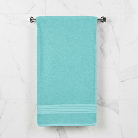Toalla de Cuerpo Turquesa 70x140cm Fondo Entero Muy Suave - TOALLAS | Bylmo