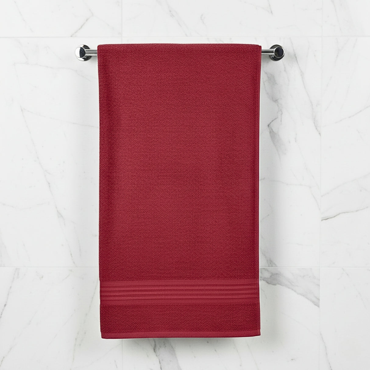 Toalla de Cuerpo Rojo 70x140cm Fondo Entero Muy Suave - TOALLAS | Bylmo