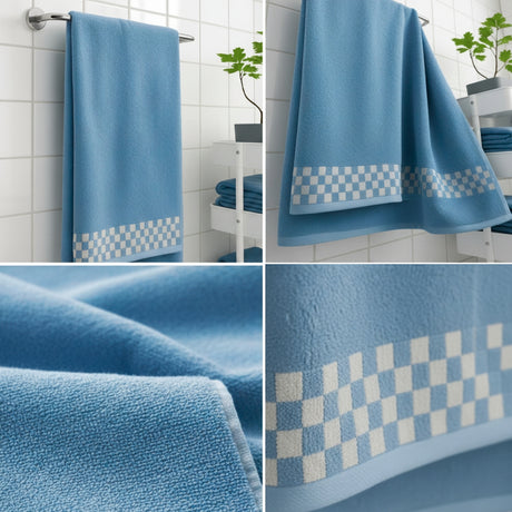 Toalla de Cuerpo Cannon Azul 70x140cm Fondo Entero Ultrasuave y Absorción Alta - TOALLAS | Bylmo