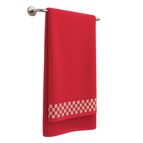 Toalla de Cuerpo Cannon rojo 70x140cm Fondo Entero Ultrasuave y Absorción Alta - TOALLAS | Bylmo
