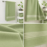Toalla de Cuerpo Cannon verde 70x140cm Fondo Entero Ultrasuave y Absorción Alta - TOALLAS | Bylmo