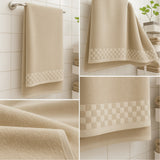 Toalla de Cuerpo Cannon beige 70x140cm Fondo Entero Ultrasuave y Absorción Alta - TOALLAS | Bylmo