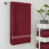 Toalla de Cuerpo Cannon Vinotinto 70x140cm Fondo Entero Ultrasuave y Absorción Alta - TOALLAS | Bylmo