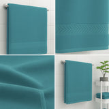 Toalla de Cuerpo Cannon turquesa 70x140cm Fondo Entero Ultrasuave y Absorción Alta - TOALLAS | Bylmo