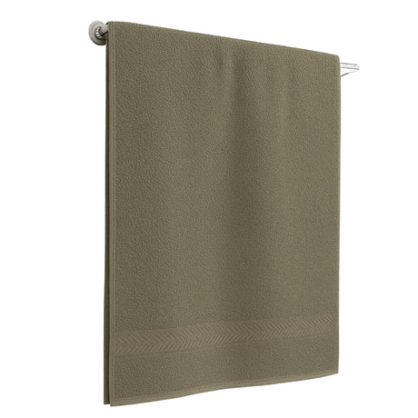 Toalla de Cuerpo Cannon Verde Militar 70x140cm Fondo Entero Ultrasuave y Absorción Alta - TOALLAS | Bylmo