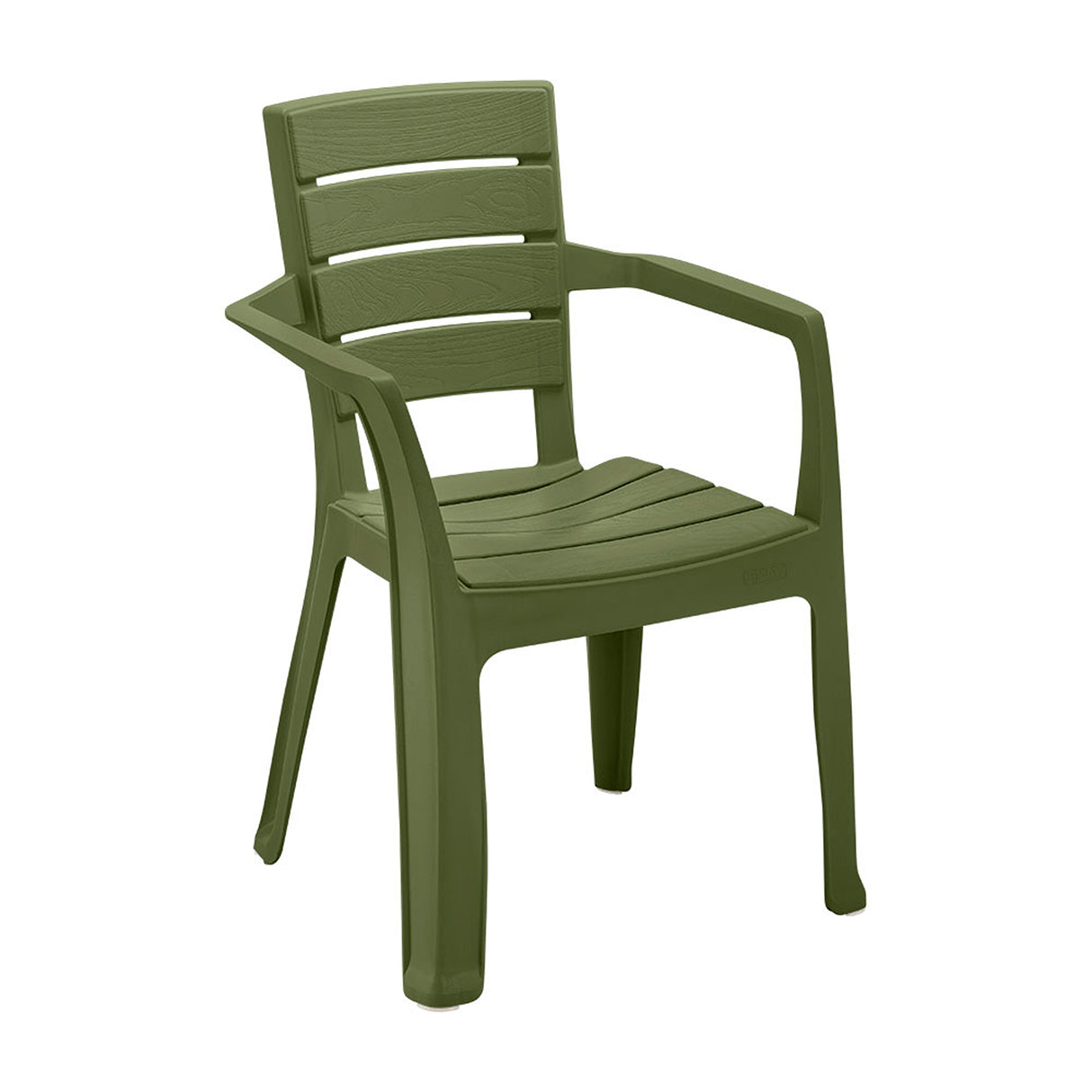 Combo Comedor y 4 Sillas con Brazos Rimax Barú Verde Selva 75x73.5cm Cuadrado - COMEDORES | Bylmo