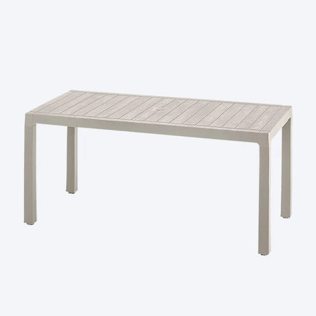 Combo Comedor y 6 Sillas con Brazos Rimax Barú Taupe 153x73.4cm Rectangular - COMEDORES | Bylmo
