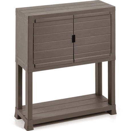 Arrimo Rimax Moca 24.5x72.8cm con Dos Puertas y Un Compartimiento - BIFES Y ARRIMOS | Bylmo