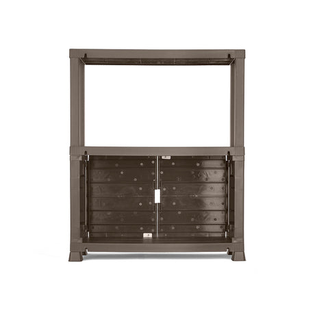 Arrimo Rimax Moca 24.5x72.8cm con Dos Puertas y Un Compartimiento - BIFES Y ARRIMOS | Bylmo