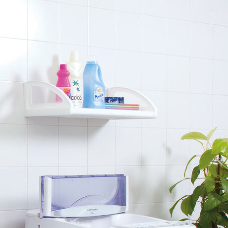 Repisa Colgante Rimax Blanco 59.8x17cm Rectangular - REPISAS | Bylmo