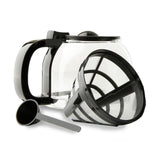 Cafetera Eléctrica Kalley Negro 27x29.5cm de Goteo Para 12 Tazas con Pantalla Digital y con Apagado Automático