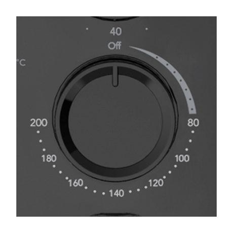 Freidora de Aire Kalley Negro 26x30.6cm de 3.5 Litros - FREIDORAS DE AIRE | Bylmo